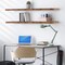 Sorbus 2 Pack 55 Inch Wall Mounted Floating Shelves - for Bathroom, Wall Decor for Bedroom, Kitchen, Living Room, Book Storage
